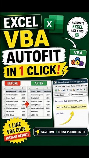 Excel VBA in 30 Seconds ⚡ Beginner's First Step