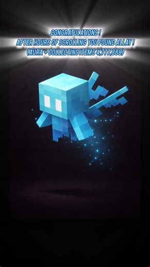 The Most Helpful Mob in Minecraft 👀🔵💙 #minecraft #pixel army