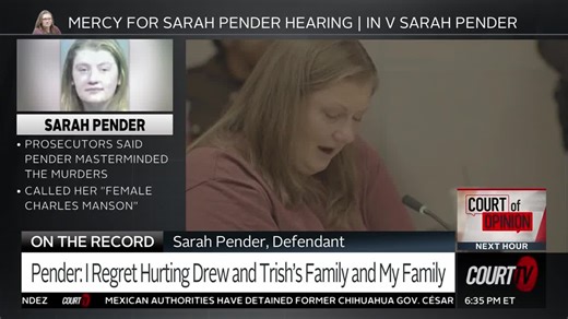 Sarah Pender Asks for Mercy 25 Years After Double Murder Conviction
