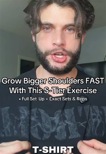 Grow Bigger Shoulders FAST With This S-Tier Exercise | DM “FIT” to Transform Your Physique Today‼️ • Custom Meal Training Plans in Bio (750 Satisfied Customers) • DFYNE - Code “Tristan” • Controlled Insanity - Code “Tristan” • GymPin - Code “Trstnn” #shoulders #exercise #fitnesstips #gymtok #muscle