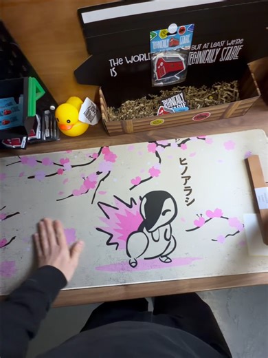 Cinders In Bloom Deskpad Review