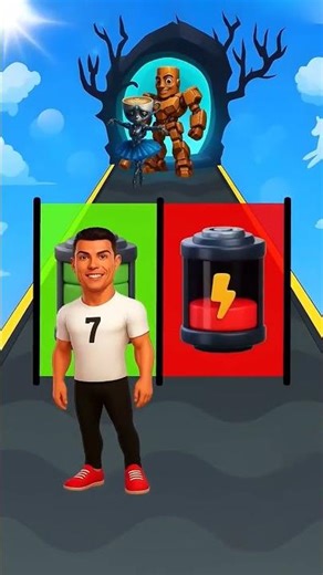 "CR7 vs Messi: Who's the GOAT?🥶💪 #ronaldo #messi"