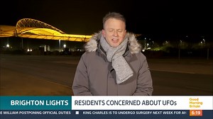 145K views · 1.1K reactions | People in Brighton have been speculating about a strange orange glow that has been lighting up the city's sky. Some guessed it could be UFO's or even the Northern Lights. But it turns out its coming from the Football Stadium...樂 | Good Morning Britain | Facebook