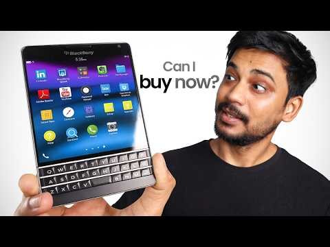 I tested Legendry Brand Smartphone - BlackBerry Passport in Just ₹10990