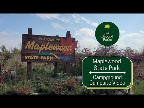 Maplewood State Park Campground Campsite Photos Slideshow Video I Minnesota State Parks