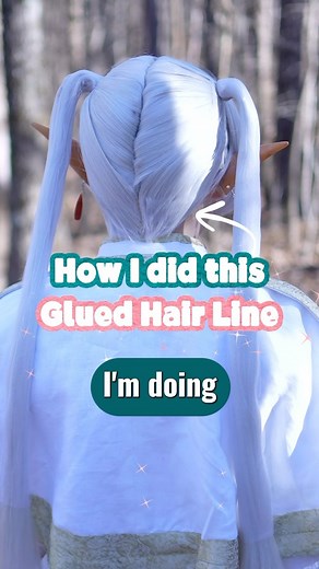 Sarah Spaceman Cosplay on Instagram: "Just put up my video on how I did Frierens wig! This thing is indestructible, I could throw it down the stairs and it wouldn’t get hurt OR TANGLED, really. Link to my YouTube channel is in my bio as always. footage at start by @reiddreamcatcher And an extra special thank you to @luxstrous who gave me the tip to use the pallet knifes! #cosplay #frieren #sosounofrieren #frierencosplay #cosplaywig #cosplaywigtutorial #wigtips #gluedhairline #wig #pigtailwig"