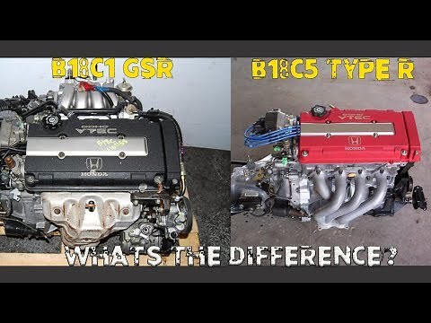 The Difference Between: B18C1 (GSR) VS B18C5 (TYPE R)