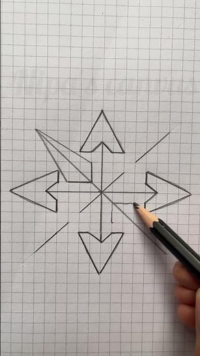 Easy drawing tricks 🩶✍️ #3d #pencil2d #drawingtechniques #d2draw #drawingtips #art #drawingtricks