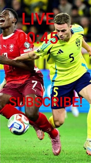 “World Cup Qualifiers: Switzerland vs Sweden — Full Match Highlights!” #switzerland #sweden #wc2026