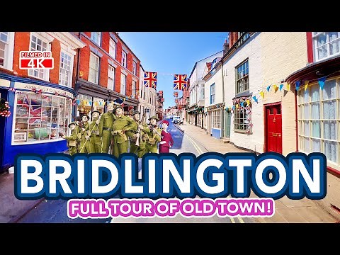 BRIDLINGTON | Full tour of Bridlington Old Town and High Street