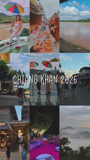 Chiang Khan Thailand 🇹🇭 | What a Place! 😍 #Shorts