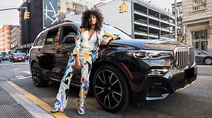 You never forget your first time...landing the cover of Elle Magazine. We caught up with actor and activist Indya Adrianna Moore as they make their way to #NYFW in the latest BMW USA X7. Press play to hear Indya share what it's like to be honored at NYFW as the first ever transgender cover star for the magazine. #NYFWxBMW #ad | Fashion Week