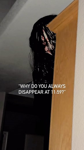 Scream1210 | It wakes up at midnight . . . . . #reels #scary #jumpscare #creepy #creepypasta #hauntedhouse #ghost #nightmare #vampire #oddcore... | Instagram