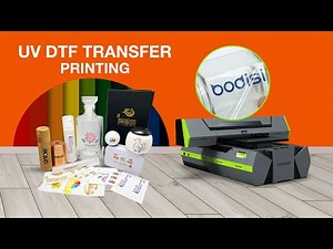 Know How UV DTF Transfer Sticker Printing Works?