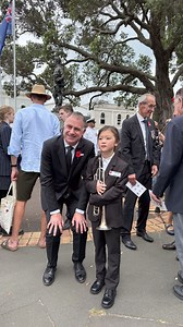 49K reactions · 7.1K shares | Just incredible: 10-year-old Celine Wu plays the Last Post at the Remembrance Day commemorations in Devonport. | Simon Watts MP for North Shore | Facebook