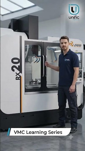 VMC Machine Training for Beginners | Complete CNC VMC Basics | Jyoti RX20 VMC
