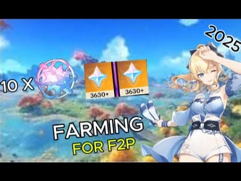 Farm 7000+ Primogems FAST | Genshin Impact 2025 F2P Guide
