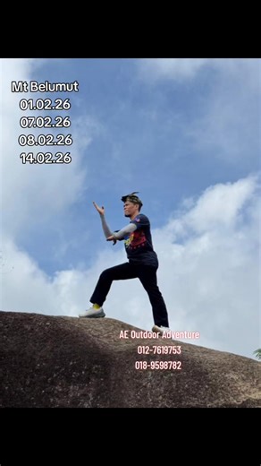 AE Outdoor Adventure - Hiking at Mt Berlumut