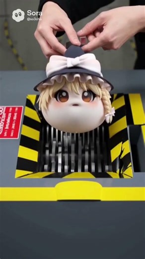 【ゆ虐注意】シュレッダー #ゆ虐 #AI動画