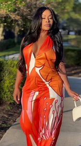 Sunset Walk Halter Jumpsuit Size Sm Worn by @sheshedatsme Click link in bio | House of Tinks
