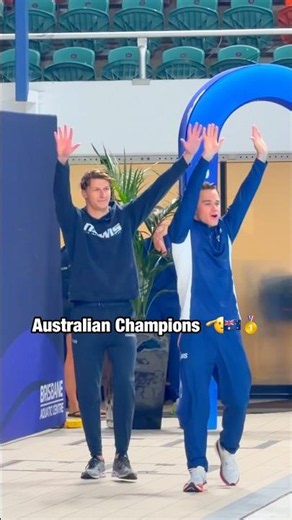Australia Synchro Champions 🥇🇦🇺