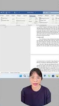Cách tạo mục lục tự động trong word