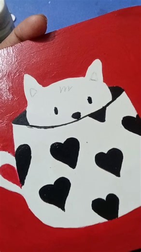 Mini Painting 🎨🥰😻#art #ideas #painting ‪@SaraniArt412‬