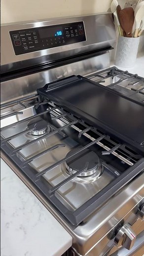 Samsung 6.0 cu. ft. Smart Freestanding Gas Range with Flex Duo & Air Fry in Stainless Steel #Costco