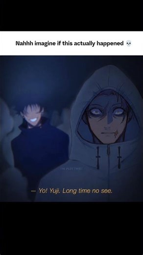 Imagine if they actually did this 💀 #megumi #yuji #jujutsukaisen