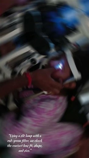 👀 How to Fit Contact Lenses .for Clear Vision. contact lens fitting test.#contactlens #eye #lens