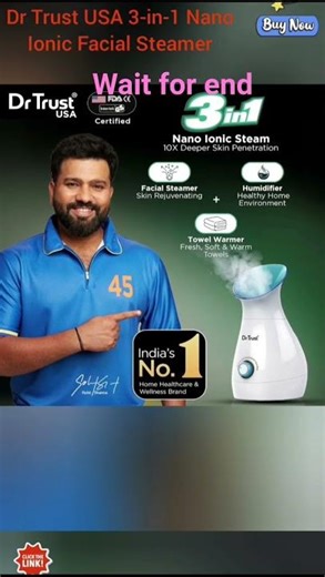 Salon Jaisa Glow Ghar Par 😍 | Dr Trust 3-in-1 Facial Steamer”#short #amazon #affiliatemarketing