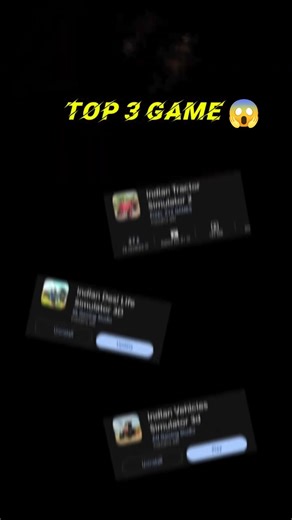 Top 3 😱Best Tractor Game Android phone And Play Store download Free ✅