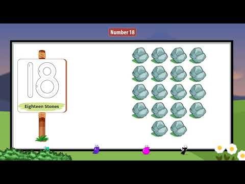 Ch 26 | Forever Student | Happy 123 | pre nursery | Number 18 | For children