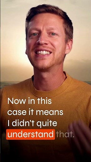 Learn English: Did you get this???