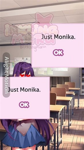 Act 2 #helpmemakethismakesense #ddlc #alightmotion #animation #tweening #monika #yuri #natsuki #art