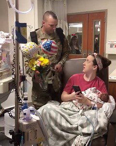 She thought she was going it alone, until her Army husband walked through the door. | Mansfield News Journal