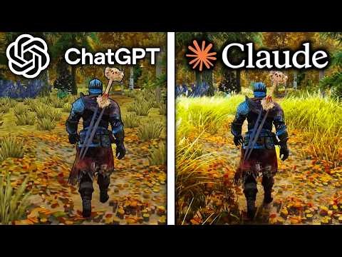 Claude Code vs ChatGPT Codex Make Skyrim From Scratch