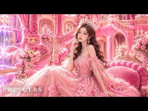 The Princess of the Pink Velvet Palace 4K | Cosmic Palaces in Sweet Dreams | Peaceful Ambient Music