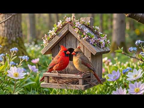 🌸 Beautiful Spring Birds Singing & Soothing Piano to Relax Your Mind 🕊️🎹