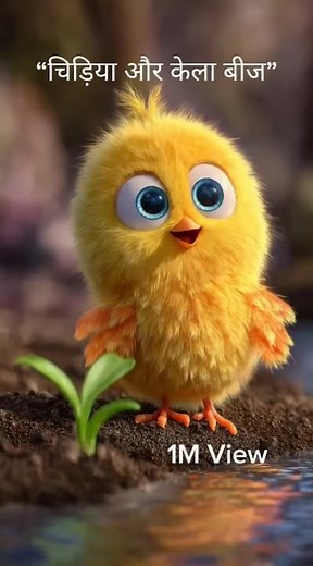 “चिड़िया और केला बीज” (The Bird and the Banana Seed)