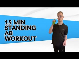 15 Minute Standing ABS Workout | With Dumbbells at Home
