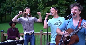 Tim Foust and Austin Brown sound amazing in backyard jam session