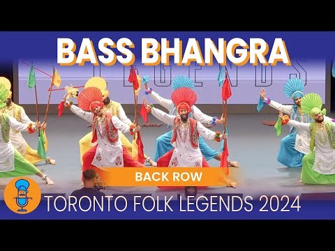 Bhangra All Stars Sydney LIVE | Toronto Folk Legends 2024 | Back Row 4K