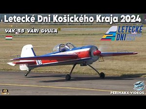 Yakovlev Yak-55 ▲ Vári Gyula 🇭🇺 ▲ Letecké Dni Košického Kraja 2024