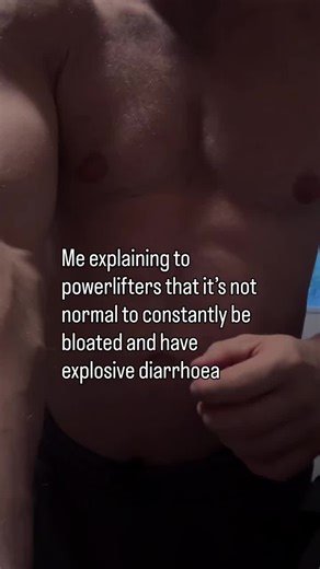And yet, they only have 5 monsters a day. Irregular, unusual bowel movements = your nutrition is wrong. No ifs, or buts. You are not feeding your body appropriately. Too many lifters don’t pay attention to stomach cramps, bloating, loose stools… and it’s reflected in their performance and physique. Simple tip: if you eat something then an hour or two after you don’t feel great… your body probably doesn’t like that food, in that situation. Keep a log of any symptoms a long with what you’re consum