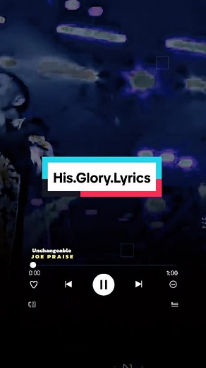 Unchangeable Lyrics by Joe Praise