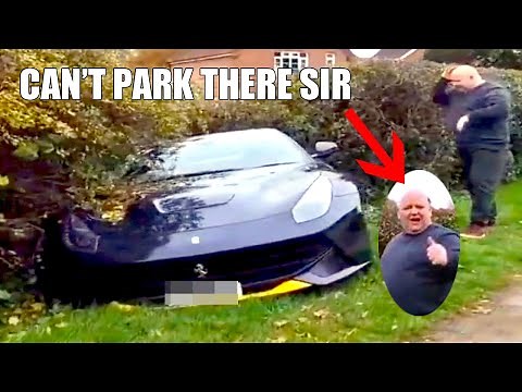 Can't park there sir