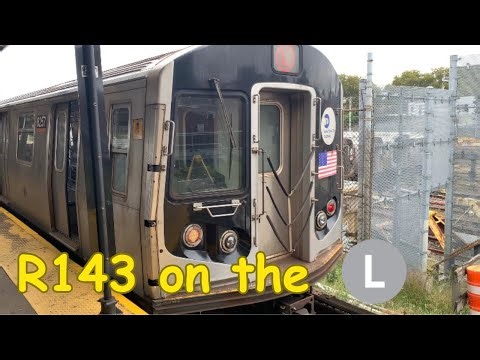 Riding an R143 On the (L) line