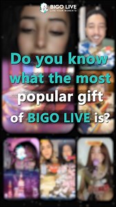 6.1K views · 84 reactions | Do you know what the most popular gift on BIGO LIVE is? #bigolive #gift #livestream | BIGO LIVE | Facebook