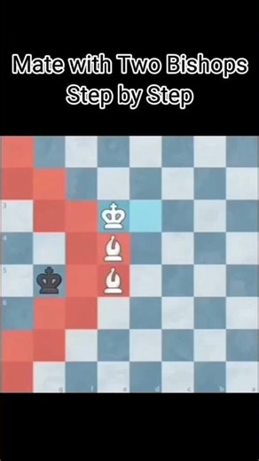 Learn This Essential Endgame: Two Bishops Mate | #shorts #chess #checkmate